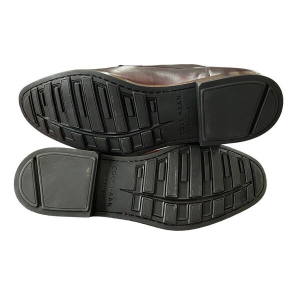 Cole Haan Men’s Harrison Grand Cap Toe Oxford British burgundy brown 12M - Picture 6 of 8